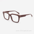 Square Layer Acetate Unisex Optical Frames 23A3201